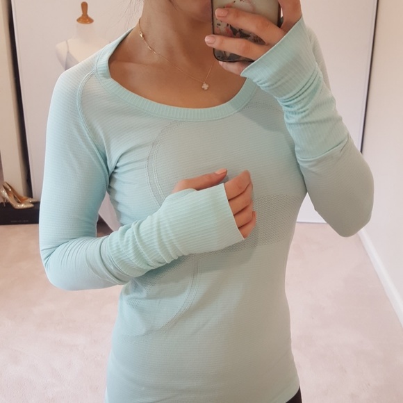 lululemon athletica Tops - Lululemon Mint Swiftly Tech Shirt
